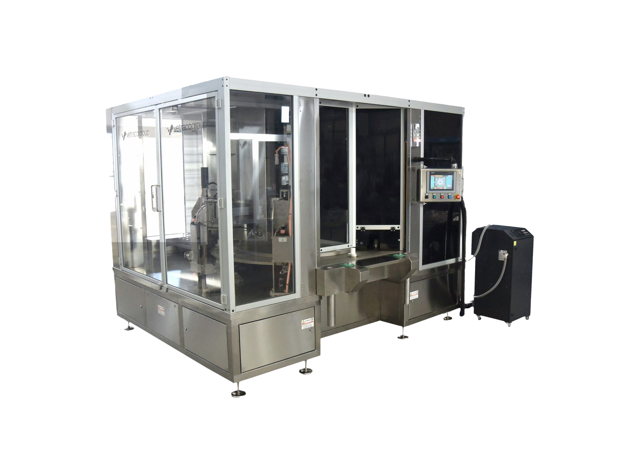 The LS 20 X laser unit is the right machine for medium high-speed lasering decoration for both powders or lipstick. Its modular design allows customized versions based on output, lasering areas, special applications.
